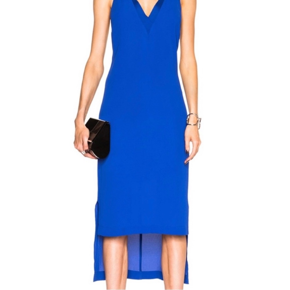 Dion Lee Blue Midi Dress